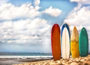 доска для серфинга на Бали